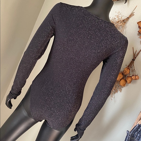 H&M Glittery Black Bodysuit - Picture 7 of 10